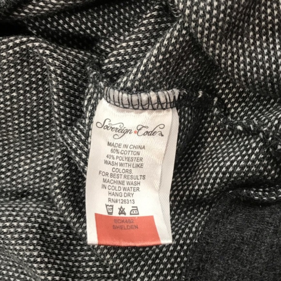 Sovereign Code Men’s Grey Sweater - Picture 3 of 5